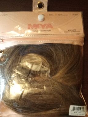 INH Women's Clip-In Hair Extensions in Light Brown-MIYA 25"